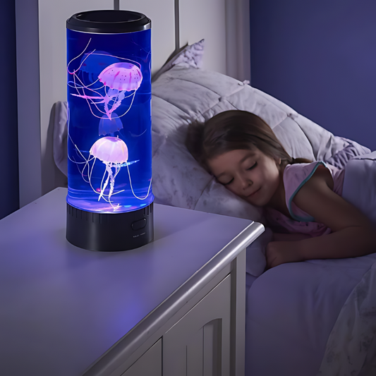 Magische Jellylamp – Faszinierende LED-Tischlampe mit Quallen-Effekt