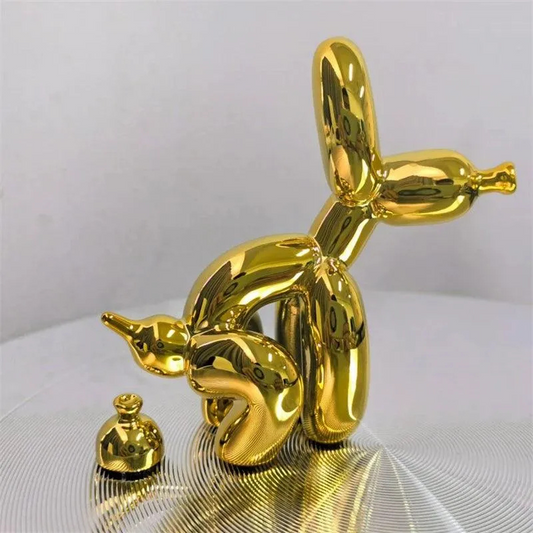 Balloondog Dekorative Statue – Kunstharz – Modern – Verspielt – 30 cm