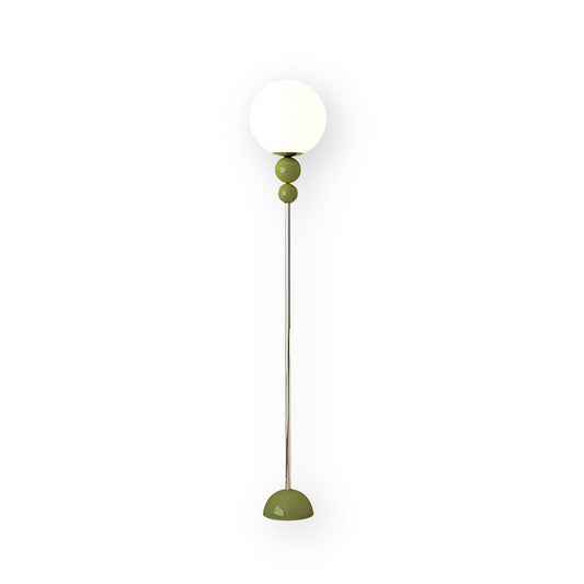 Camvel Stehlampe – Glas – Weiß – 150 cm – Modernes Design für Wohnzimmer und Leseecke