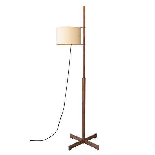 Casvani Stehlampe – Holz – Beige – 160 cm – Modernes Design für Wohnzimmer und Leseecke