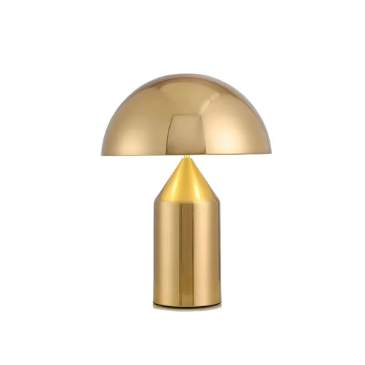 Estylo Tischlampe – Metall & Glas – Weiß – Ø 30 cm – Modernes Design für Elegante Beleuchtung