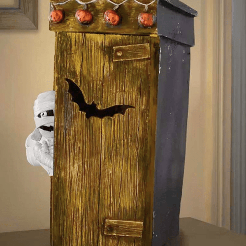 Halloween Mama Haus – Gruselige Dekoration – Interaktive Freude – Humorvoll