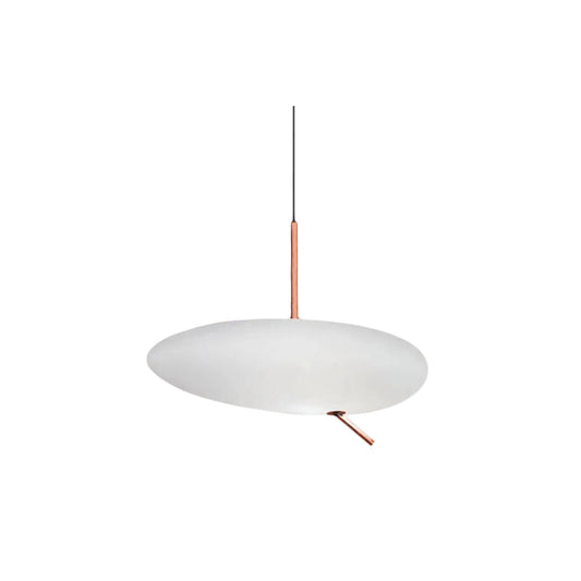 Hängelampe – Roségold & Weiß – Modernes Design – Ideal für Esszimmer & Wohnzimmer