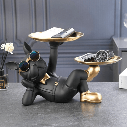 Herr Charmeur Aufbewahrungslösung – Französische Bulldogge – Dekorativ – Multifunktional – Charmantes Design für Hundeliebhaber