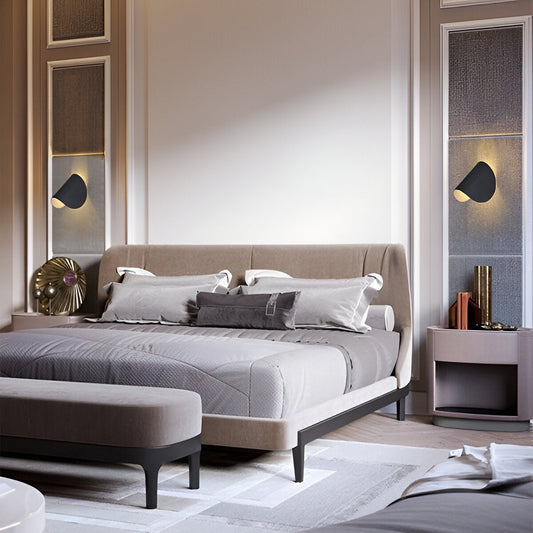 Wandleuchte Drehbar - Metall - Curve Design - Perfekt für jedes Zimmer