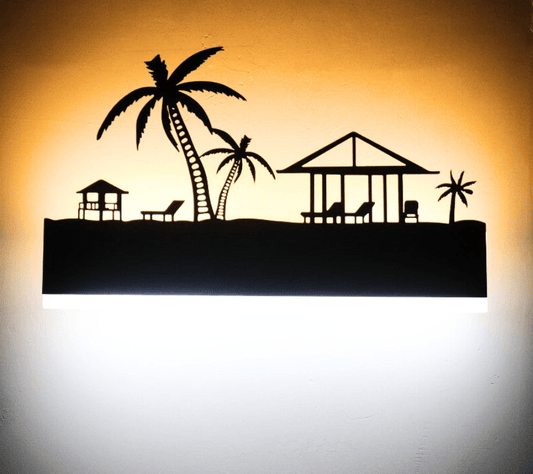 Luminé LED-Wanddekoration – Modernes Design – Warmweiß – Ideal für Wohnzimmer und Schlafzimmer