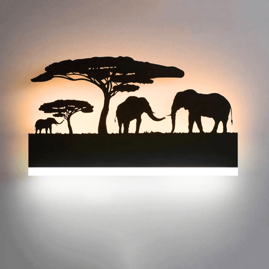 Luminé LED-Wanddekoration – Modernes Design – Warmweiß – Ideal für Wohnzimmer und Schlafzimmer