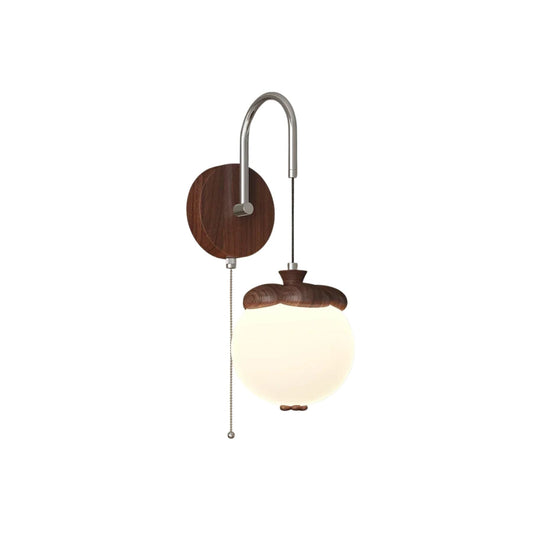 Lumisa Wandlampe – Stoff – Khaki – Modernes Design – LED Wandleuchte für Innenräume