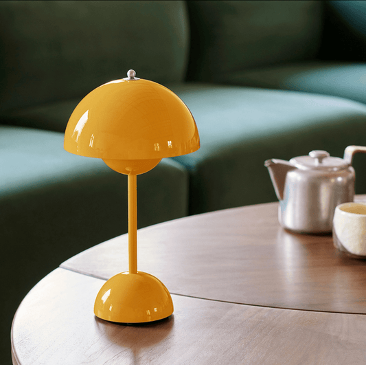 Lunaglow Tischlampe – LED – Dimmbar – Weiß – Kompakt – Mondlichtdesign