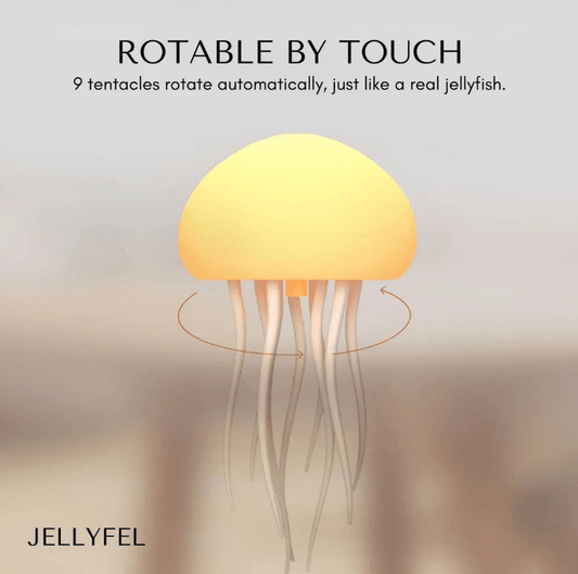 Mushdance LED-Dancing-Quallenlampe – Kunststoff – Farbenfroh – Kompakt – Atmosphärische Beleuchtung