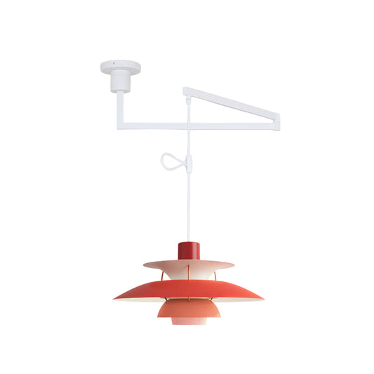 Pendelleuchte – Aluminium & Messing – Schwarz – Ø 30 cm – Verstellbar für Esszimmer und Wohnzimmer