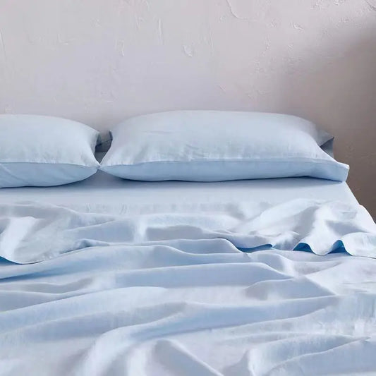 BreezyLuxe Bettwäsche aus 100% Leinen – Komfort & Atmungsaktivität