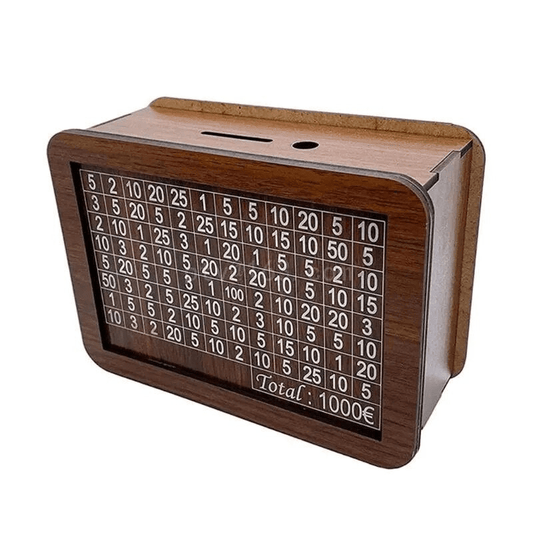 Sparschwein – Holz – Natur – 20×15 cm – Stilvolles Design