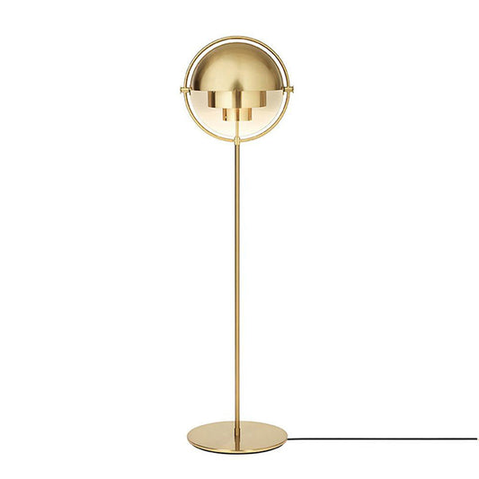 Stehlampe – Metall – Gold – 160 cm – Modernes Design für Wohnzimmer und elegante Beleuchtung