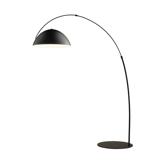 Stehlampe – Metall – Schwarz – Bogenlampe – Modernes Design – Elegante Beleuchtung für Ihr Zuhause
