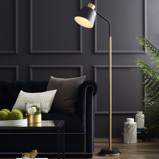 Stehlampe – Stoff – Schwarz – 160 cm – Modern mit Fernbedienung für Wohnzimmer und Schlafzimmer