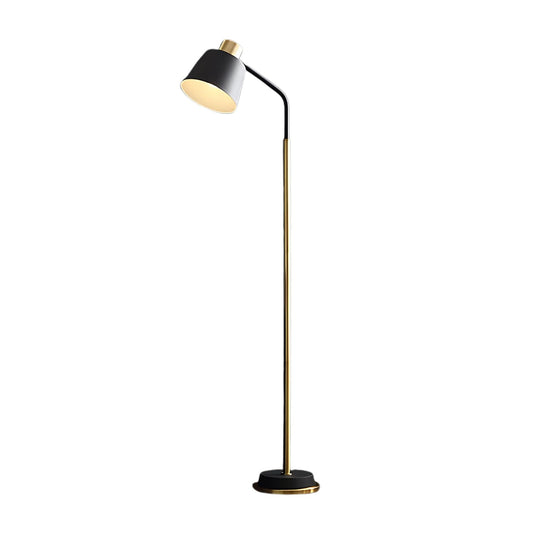Stehlampe – Stoff – Schwarz – 160 cm – Modern mit Fernbedienung für Wohnzimmer und Schlafzimmer