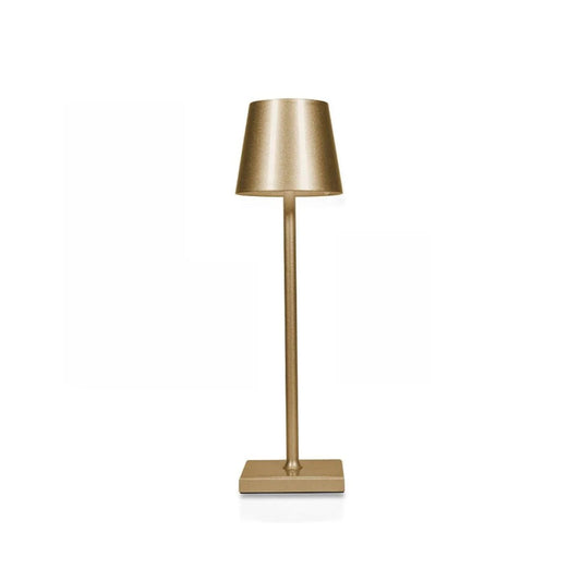 Touchlight Tischlampe – Eisen – Weiß – Kabellose Akku Tischleuchte mit 5200 mAh – Minimalistisch und Flexibel