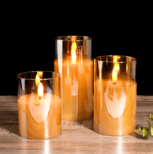 Vibrelight Kerzen – Elegante & Sichere Heimdekoration – Realistisches Flammendesign – Verschiedene Farben