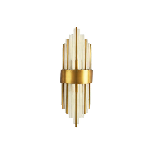 Virlen Wandlampe – Kristall und Metall – Gold – Modern – Elegante Akzentbeleuchtung für Innenräume