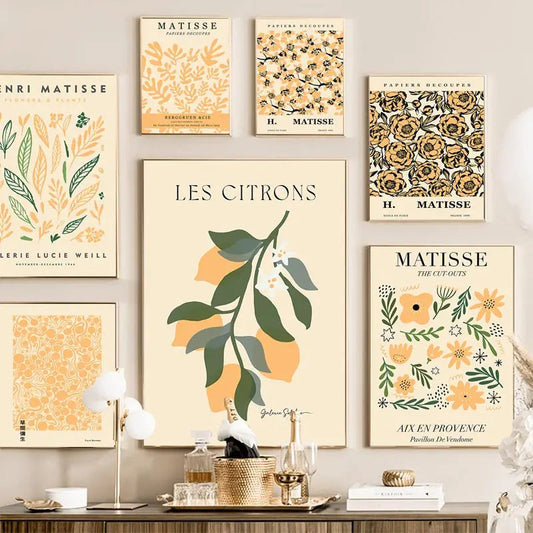 Wandbild – Leinwanddruck – Bunt – Vertikal – Yayoi Kusama – Blumenmarkt – Moderne Abstraktion