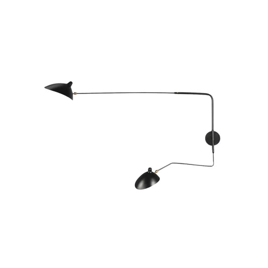 Wandlampe – Metall & Messing – Schwarz – Modernes Design – Stilvolle Beleuchtung für Ihr Zuhause