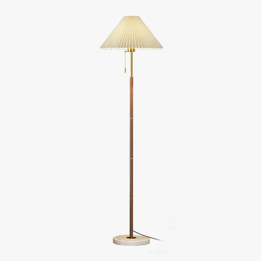 Zomira Stehlampe – Stahl – Weiß – 160 cm – Retro-Design für Wohnzimmer und elegante Akzente